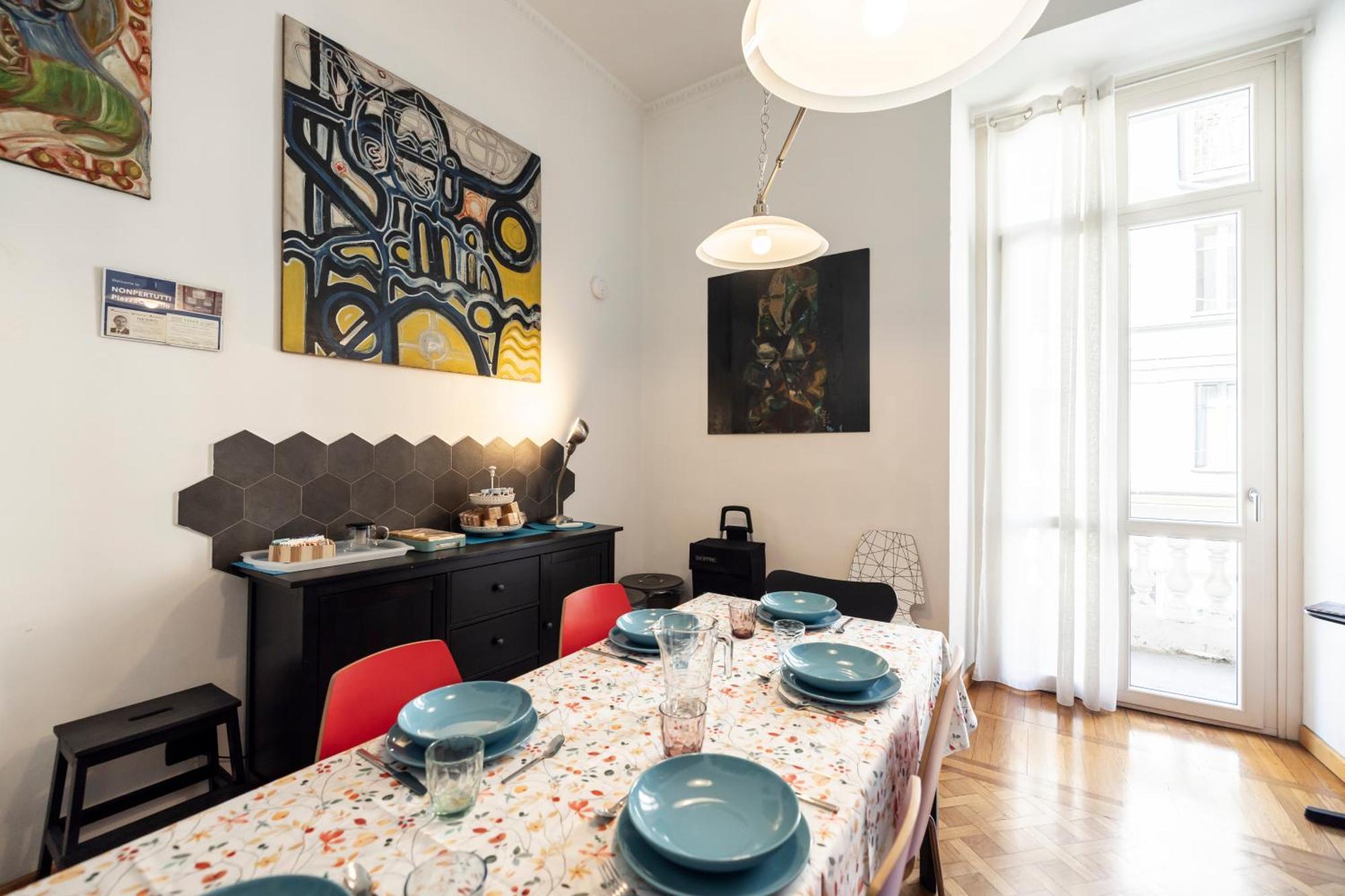 Nonpertutti Piazza Castello Accessibile Senior Famiglie Apartman Torino Kültér fotó